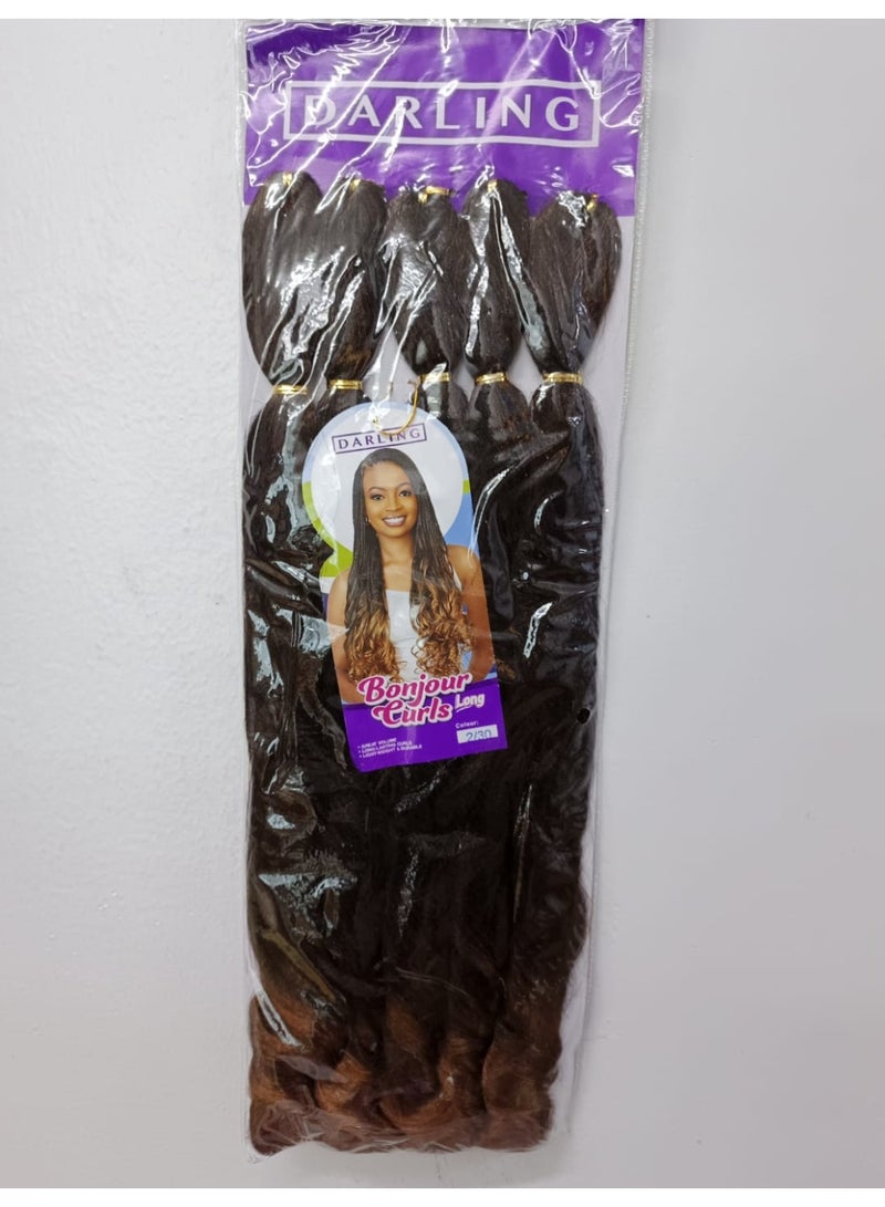 وصلات شعر X-Pression LAGOS Ultra Braid الجاهزة للتركيب - لا تحتاج إلى تحضير